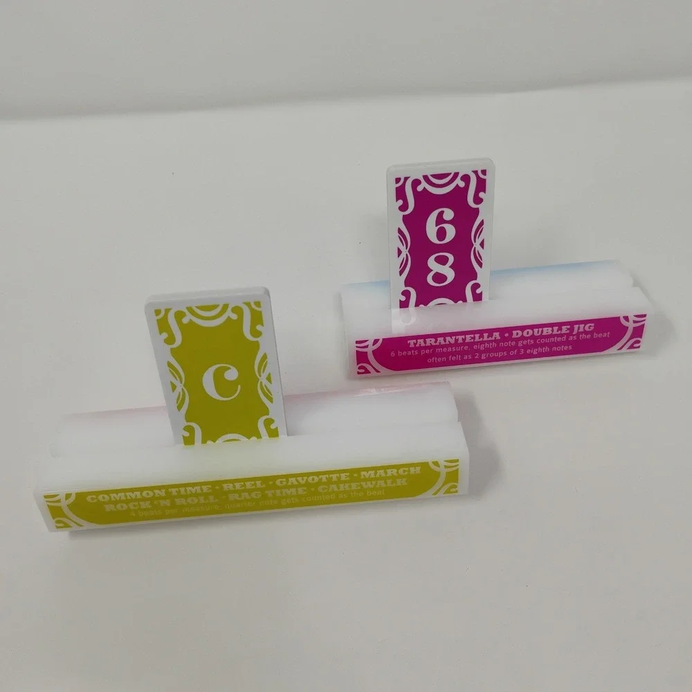 Toccata Blocks Rhythm Music Meter Learning Tiles Level One with CD - See Notes